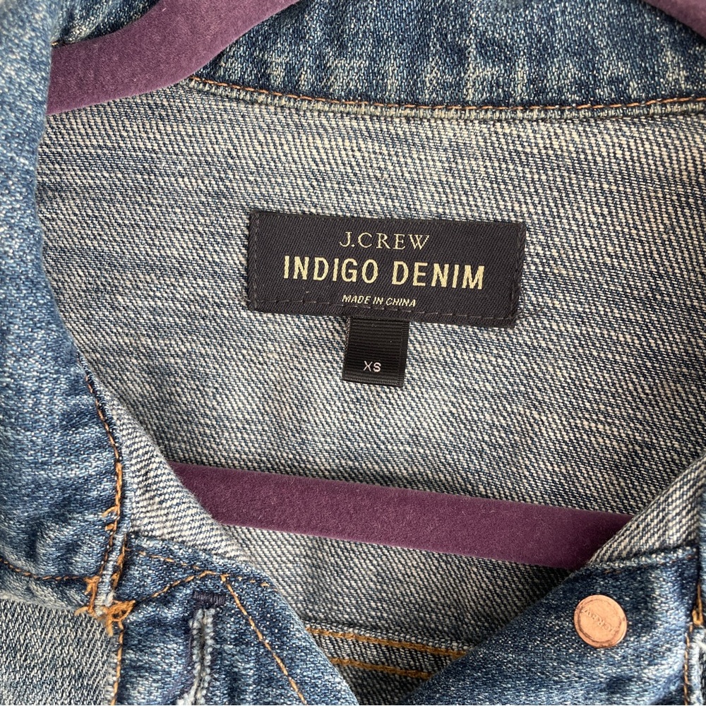 J. Crew Denim Jacket Size XS - Picture 2 of 3